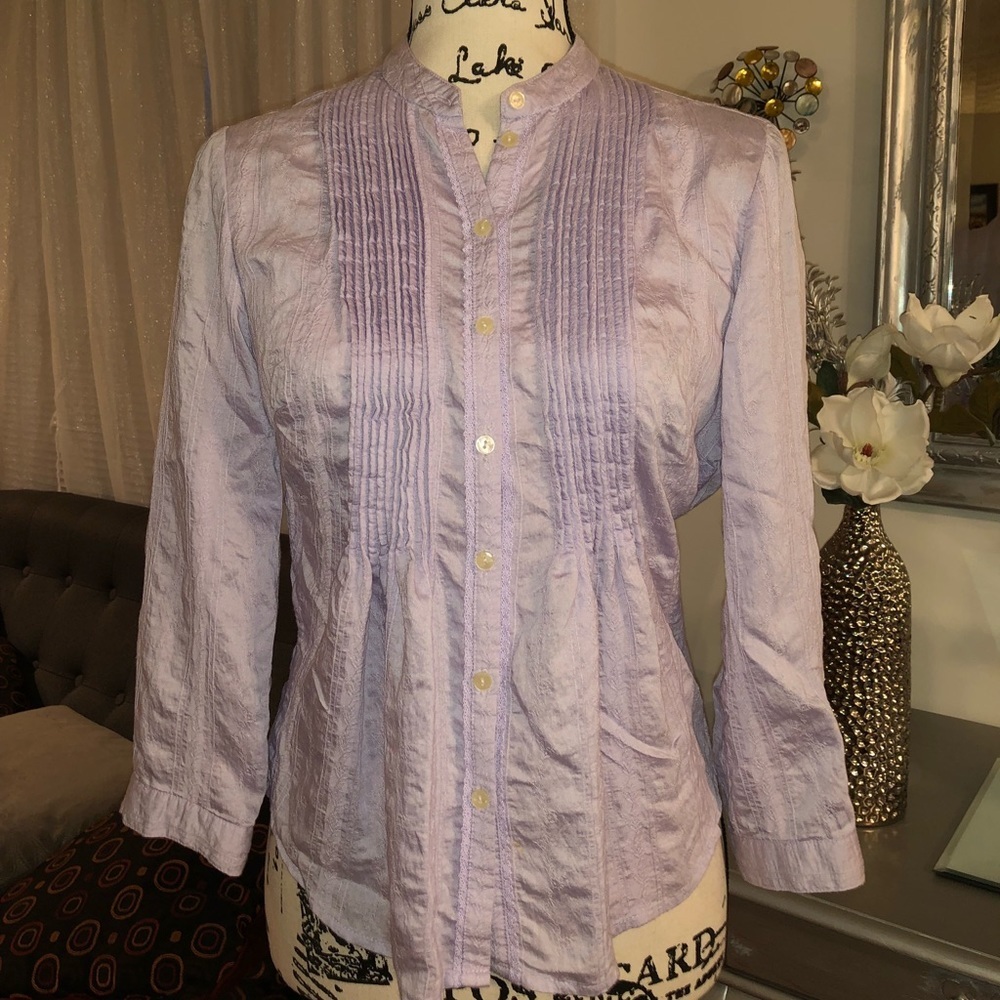George ladies button down shirt long sleeve